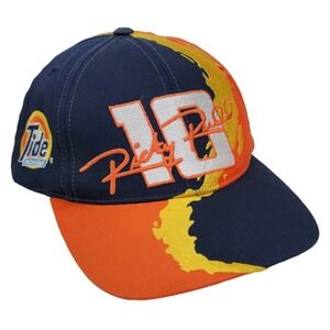 Ricky Rudd 10 Tide Racing Hat Track Gear NASCAR Snapback Men OSFA Color Splash